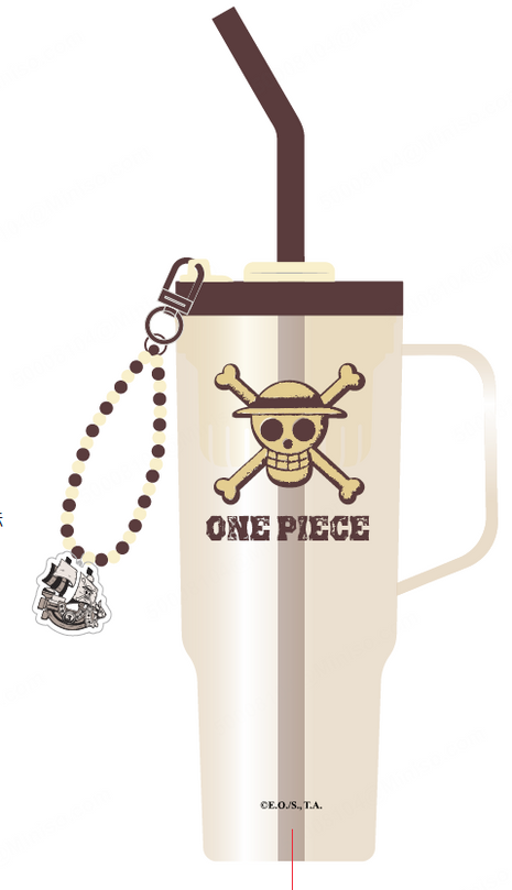 One Piece Collection Straw Plastic Bottle 1250mL