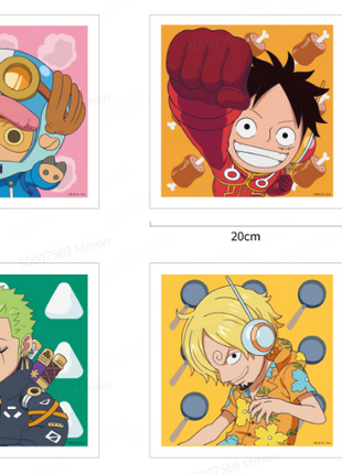 One Piece Collection Numbered Oil Painting (4 Assorted Models)