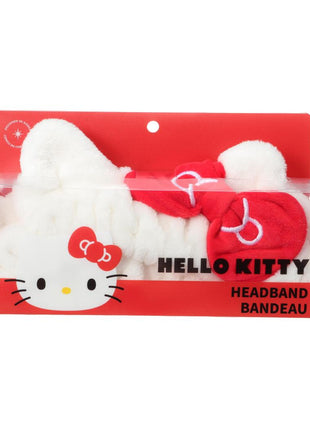 Hello Kitty Puffy Fluffy Headband(Red Bow)
