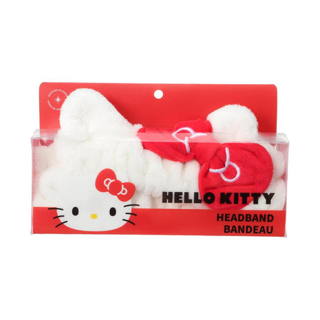 Hello Kitty Puffy Fluffy Headband(Red Bow)
