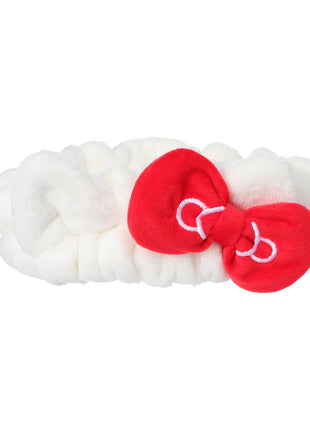 Hello Kitty Puffy Fluffy Headband(Red Bow)