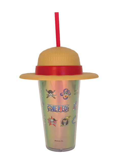 One Piece Collection Double-Wall Straw  Bottle  420mL