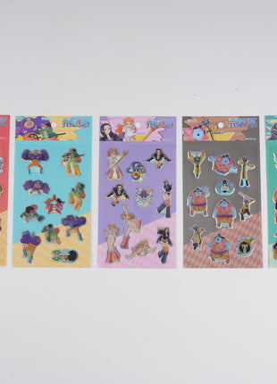 One Piece Collection Epoxy Stickers (5 Assorted Models)