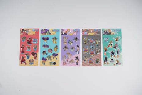 One Piece Collection Epoxy Stickers (5 Assorted Models)