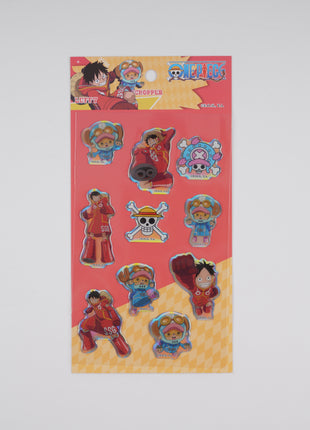 One Piece Collection Epoxy Stickers (5 Assorted Models)