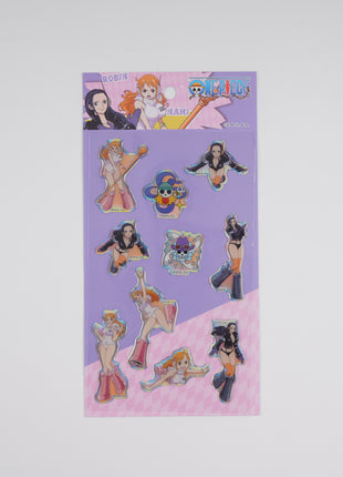 One Piece Collection Epoxy Stickers (5 Assorted Models)