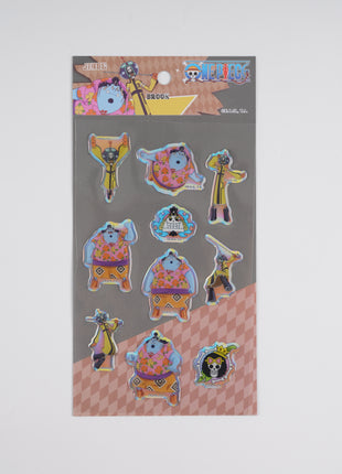One Piece Collection Epoxy Stickers (5 Assorted Models)