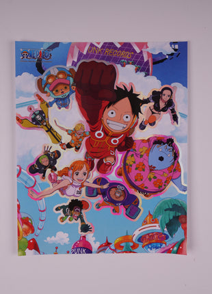 One Piece Collection Holographic Poster Sticker