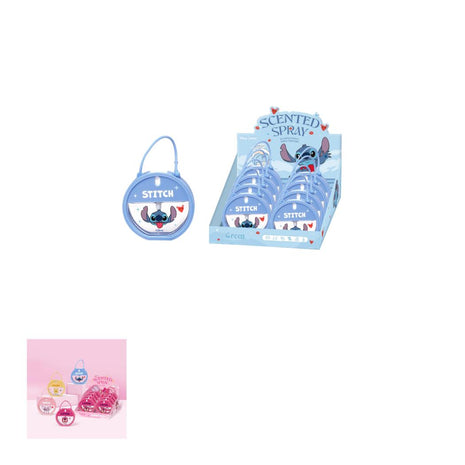 Disney Lilo & Stitch Collection Round Bottle Portable Fragrance Spray (Stitch)