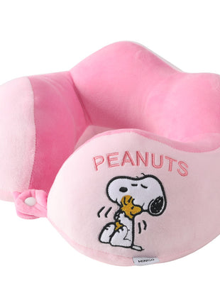 Snoopy Colorful Life Collection Snug Support Neck Pillow