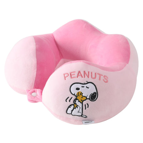 Snoopy Colorful Life Collection Snug Support Neck Pillow