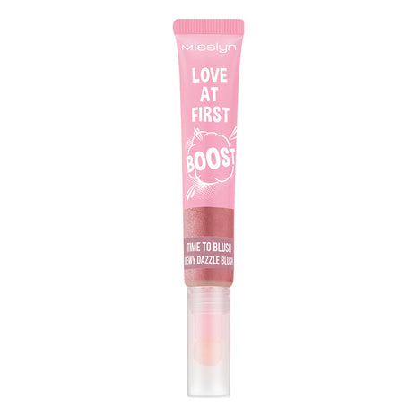 Misslyn LOVE AT FIRST BOOST  Dewy Dazzle Blush 10ml , 02 boost 
vibes