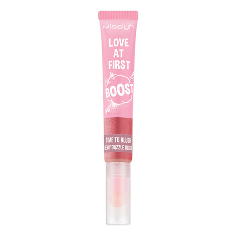 Misslyn LOVE AT FIRST BOOST  Dewy Dazzle Blush 10ml , 04 plump 
it up