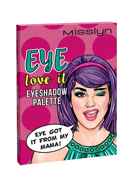 Misslyn Eye Love It Eyeshadow Palette 6*0.7g , 4 EYE GOT IT FROM MY MAMA!