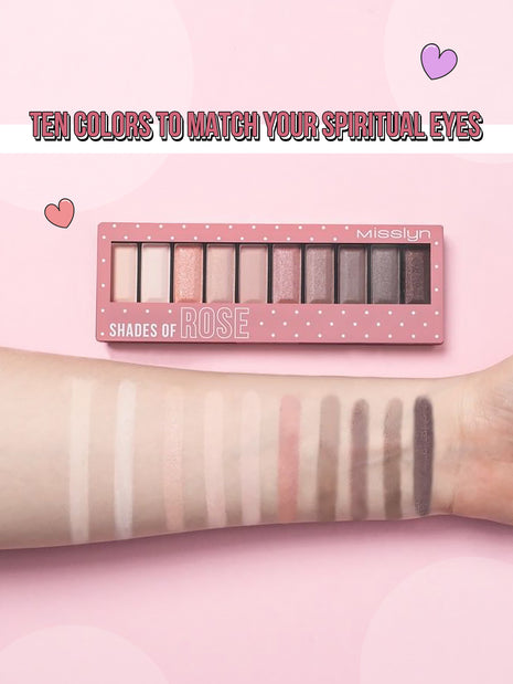 Misslyn Must-have eyeshadow shades 11g , 2 SHADE OF PINK