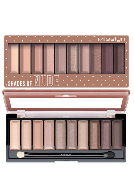 Misslyn Must-have eyeshadow shades 11g , 4 SHADE OF NUDE