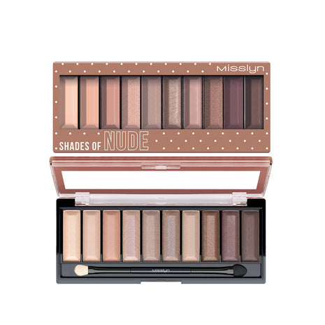Misslyn Must-have eyeshadow shades 11g , 4 SHADE OF NUDE