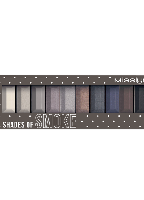 Misslyn Must-have eyeshadow shades 11g , 6 SHADE OF SMOKE