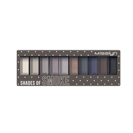 Misslyn Must-have eyeshadow shades 11g , 6 SHADE OF SMOKE