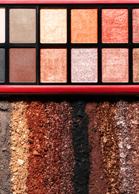 Misslyn DESERT NIGHT METALLIC EYESHADOW PALETTE 12*0.7g , 4 BURNING DESIRE