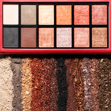 Misslyn DESERT NIGHT METALLIC EYESHADOW PALETTE 12*0.7g , 4 BURNING DESIRE
