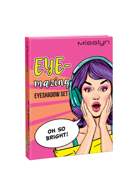 Misslyn EYE-mazing eyeshadow SET 3*0.7g , 99 OH SO BRIGHT!