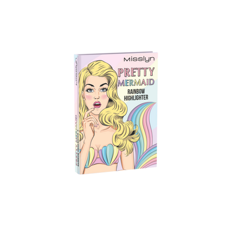 Misslyn PRETTY MERMAID RAINBOW HIGHLIGHTER 6g , PRETTY MERMAID