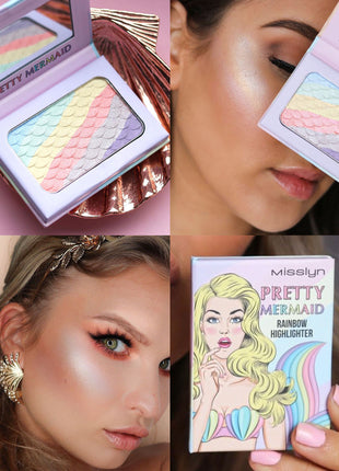 Misslyn PRETTY MERMAID RAINBOW HIGHLIGHTER 6g , PRETTY MERMAID