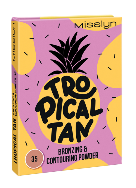Misslyn Tropical Tan Bronzing & Contouring Powder 6g , 35 STAY FRESH