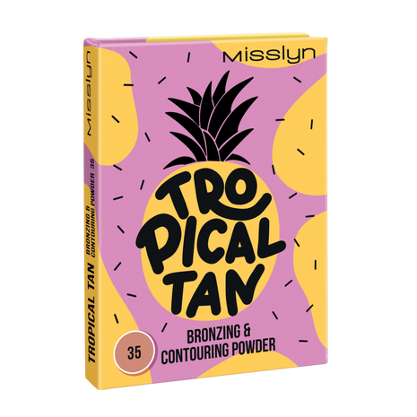 Misslyn Tropical Tan Bronzing & Contouring Powder 6g , 35 STAY FRESH