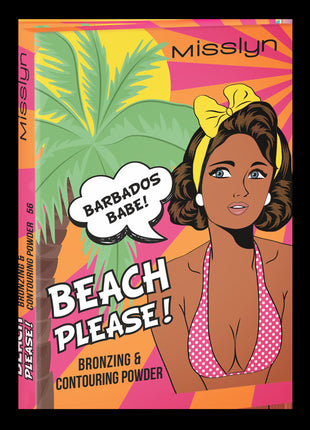 Misslyn BEACH PLEASE! BRONZING & CONTOURING POWDER 6g , 56 BARBADOS BABE!