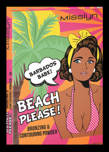 Misslyn BEACH PLEASE! BRONZING & CONTOURING POWDER 6g , 56 BARBADOS BABE!
