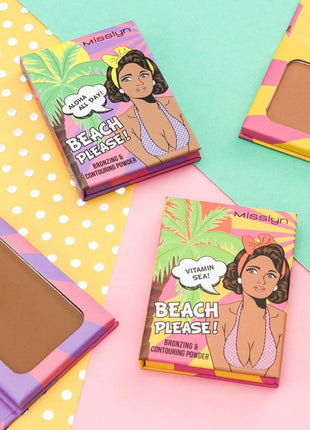 Misslyn BEACH PLEASE! BRONZING & CONTOURING POWDER 6g , 56 BARBADOS BABE!