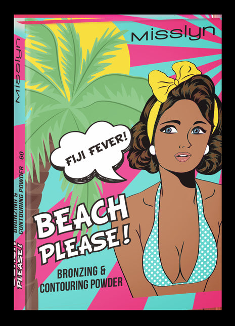 Misslyn BEACH PLEASE! BRONZING & CONTOURING POWDER 6g , 60 FIJI FEVER!