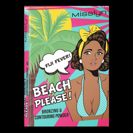 Misslyn BEACH PLEASE! BRONZING & CONTOURING POWDER 6g , 60 FIJI FEVER!