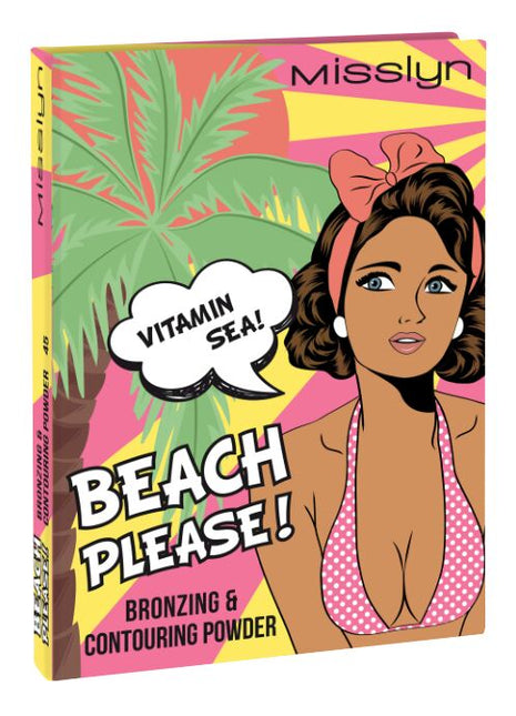 Misslyn BEACH PLEASE! BRONZING & CONTOURING POWDER 6g , 45 VITAMIN SEA!