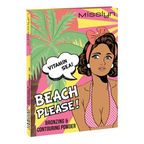 Misslyn BEACH PLEASE! BRONZING & CONTOURING POWDER 6g , 45 VITAMIN SEA!