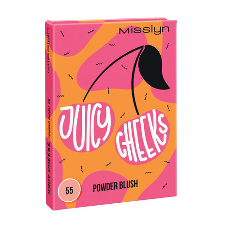 Misslyn Juicy Cheeks Powder Blush 6g , 55 CHERRY HOORAY