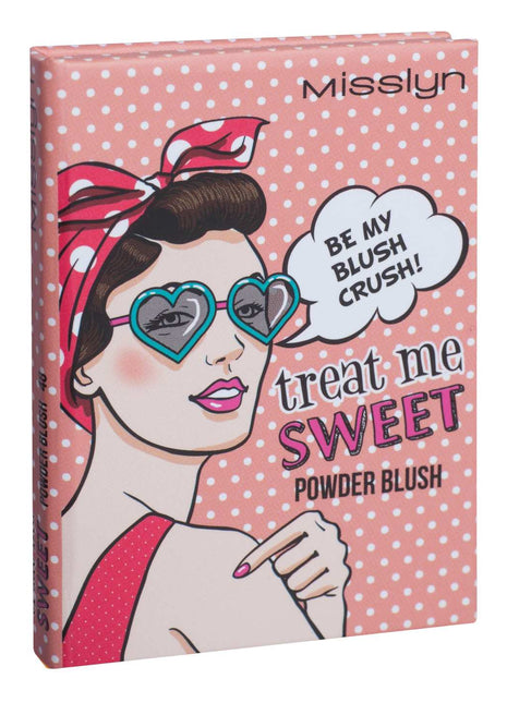 Misslyn treat me SWEET POWDER BLUSH 6g , 48 BE MY BLUSH CRUSH!