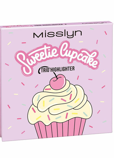Misslyn Sweetie Cupcake Trio Highlighter 8g , 2 HOLY SPRINKLES