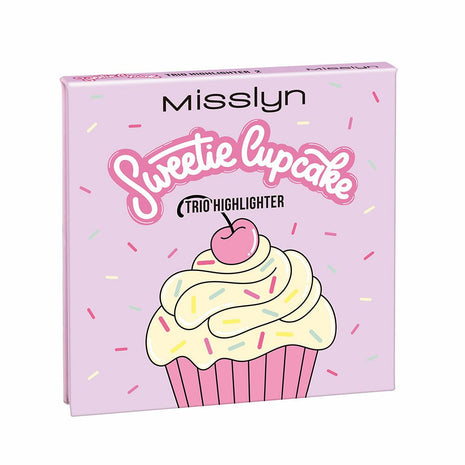 Misslyn Sweetie Cupcake Trio Highlighter 8g , 2 HOLY SPRINKLES