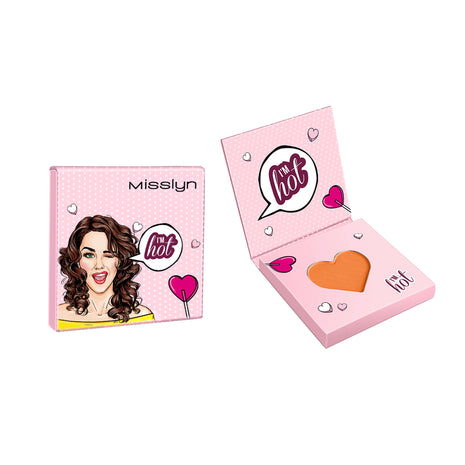 Misslyn I'm hot Eyeshadow 1.3g , 23 Orange Brown-Matte