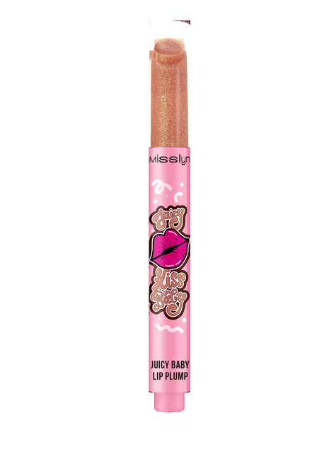 Misslyn Juicy Kiss Baby Juicy Baby Lip Balm 2g , 03 Shimmer Nude