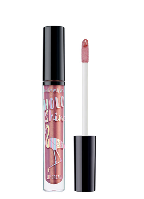 Misslyn HOLO SHINE LIP CREAM 3ml , 05 ROSE GOLD FEVER
