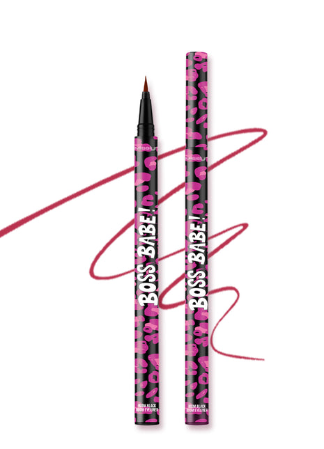 Misslyn Boss Babe! soft and precise brush tip liner  0.5ml , 03 Red