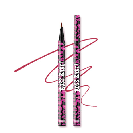Misslyn Boss Babe! soft and precise brush tip liner  0.5ml , 03 Red
