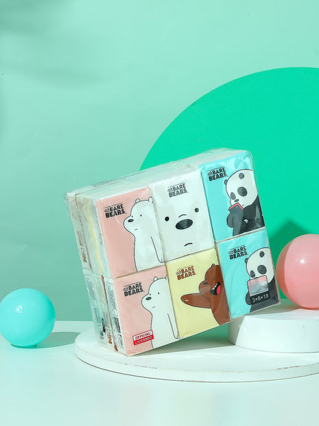 We Bare Bears Simple Tissues (18 Packs)