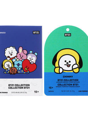 BT21 COLLECTION ESSENCE HYDRATING MASK(AVOCADO)