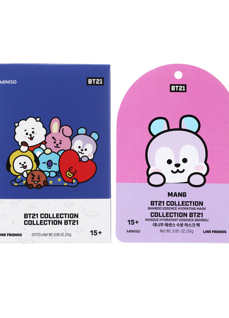 BT21 COLLECTION ESSENCE HYDRATING MASK(BAMBOO)