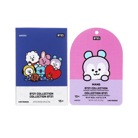 BT21 COLLECTION ESSENCE HYDRATING MASK(BAMBOO)